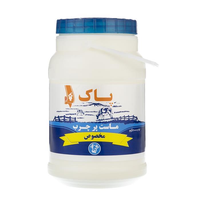 ماست پر چرب پاک مقدار 2 کیلوگرم Pak Fresh Full Fat Yoghurt 2Kg